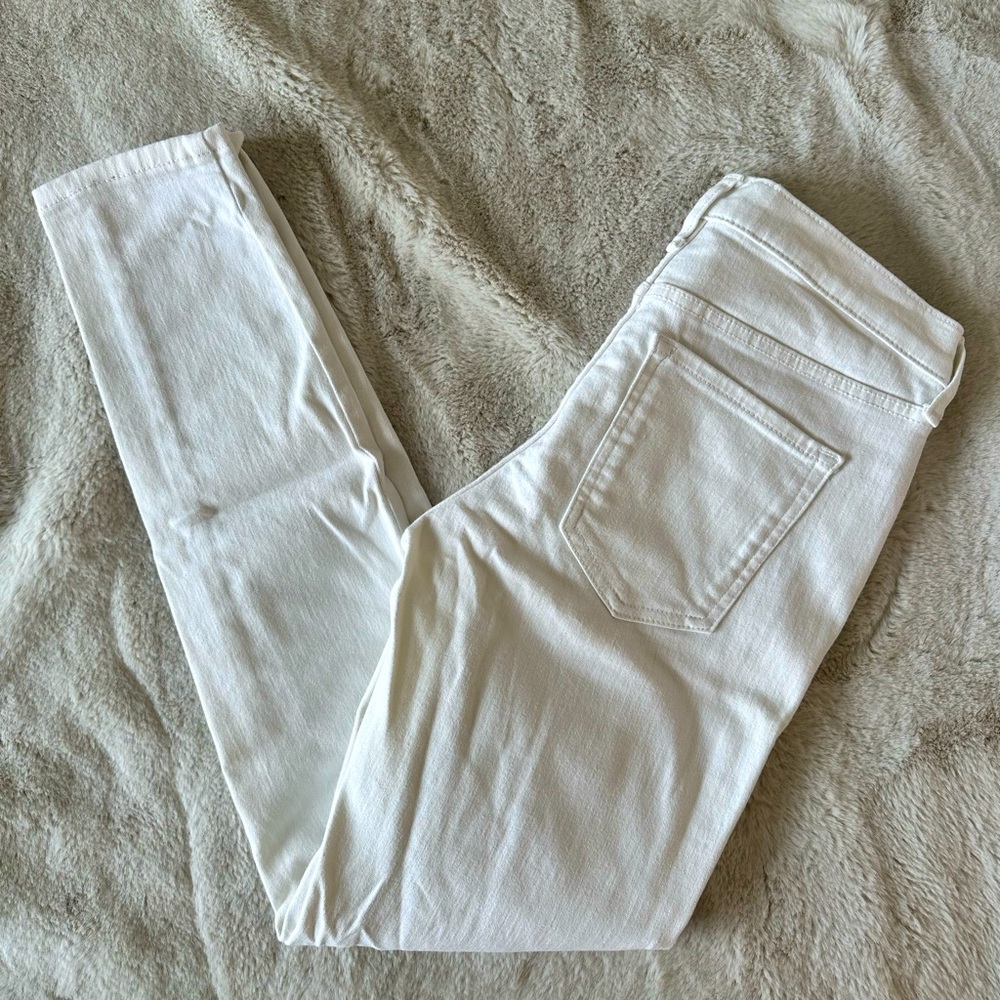 Banana Republic White Jeans